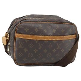 LOUIS VUITTON Monogram Reporter PM Shoulder Bag M45254 LV