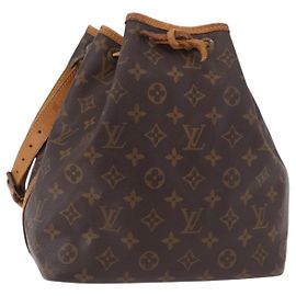 LOUIS VUITTON Monogram Petit Noe Shoulder Bag M42226 LV