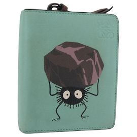LOEWE LOEWE × Studio Ghibli Suswatari Wallet Leather Green Gold