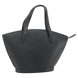 LOUIS VUITTON Epi Saint Jacques Hand Bag Black M52272 LV
