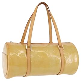 LOUIS VUITTON Monogram Vernis Bedford Hand Bag Beige M91006 LV