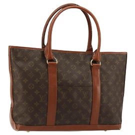 LOUIS VUITTON Monogram Sac Weekend PM Hand Bag M42425 LV
