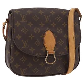 LOUIS VUITTON Monogram Saint Cloud GM Shoulder Bag M51242 LV