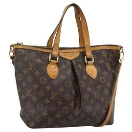 LOUIS VUITTON Monogram Palermo PM Tote Bag M40145 LV