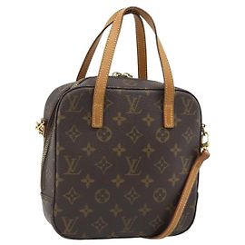 LOUIS VUITTON Monogram Spontini Hand Bag M47500 LV