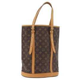 LOUIS VUITTON Monogram Bucket GM Shoulder Bag M42236 LV