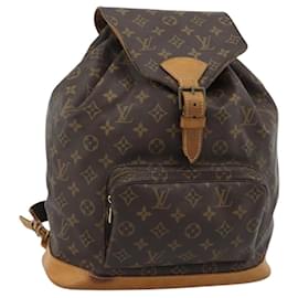 LOUIS VUITTON Monogram Montsouris GM Backpack M51135 LV