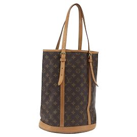 LOUIS VUITTON Monogram Bucket GM Shoulder Bag M42236 LV