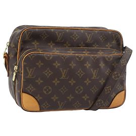 LOUIS VUITTON Monogram Nile Shoulder Bag M45244 LV