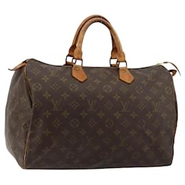 LOUIS VUITTON Monogram Speedy 35 Hand Bag M41524 LV