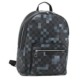 LOUIS VUITTON Damier Graphite Pixel George Backpack N40084 LV - Louis Vuitton