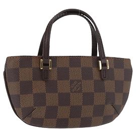 LOUIS VUITTON Damier Ebene Manosque GM Accessory Pouch N51120 LV