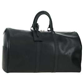 LOUIS VUITTON Epi Keepall 45 Boston Bag Black M42972 LV