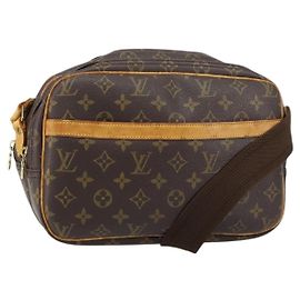 LOUIS VUITTON Monogram Reporter PM Shoulder Bag M45254 LV