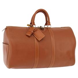 LOUIS VUITTON Epi Keepall 45 Boston Bag Brown M42978 LV
