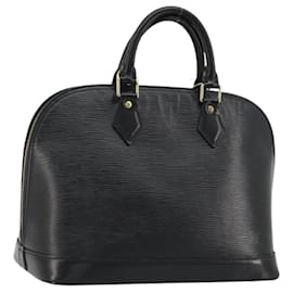 LOUIS VUITTON Epi Alma Hand Bag Noir Black M52142 LV - Louis Vuitton