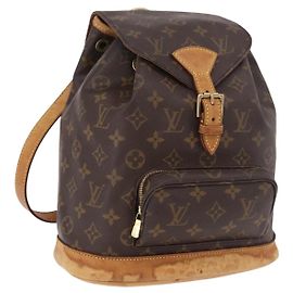 LOUIS VUITTON Monogram Montsouris MM Backpack M51136 LV