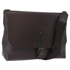 LOUIS VUITTON Utah Ohama Shoulder Bag Leather Brown M92994 LV