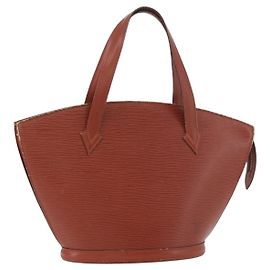 LOUIS VUITTON Epi Saint Jacques Shopping Bag Brown M52263 LV