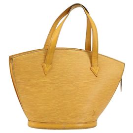 LOUIS VUITTON Epi Saint Jacques Hand Bag Yellow M52279 LV