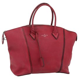 LOUIS VUITTON Lockit MM Hand Bag Leather Fran Boise M94595 LV