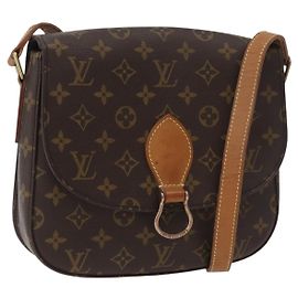 LOUIS VUITTON Monogram Saint Cloud GM Shoulder Bag M51242 LV