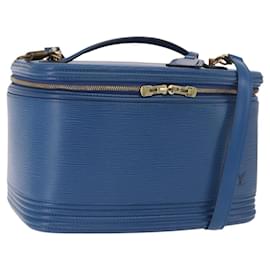 LOUIS VUITTON Epi Nice Hand Bag 2way Toledo Blue M48015 LV - Louis Vuitton