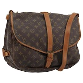 LOUIS VUITTON Monogram Saumur 35 Schultertasche M42254 LV