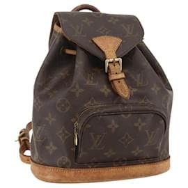 LOUIS VUITTON Monogram Montsouris PM Backpack M51137 LV