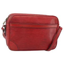 LOUIS VUITTON Epi Trocadero 23 Bolsa de Ombro Vermelha M52307 LV