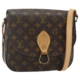 LOUIS VUITTON Monogram Saint Cloud GM Shoulder Bag M51242 LV