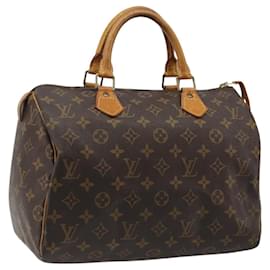 LOUIS VUITTON Monogram Speedy 30 Hand Bag M41526 LV