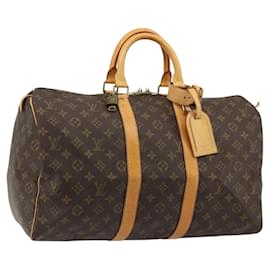 LOUIS VUITTON Monogram Keepall 45 Boston Bag M41428 LV
