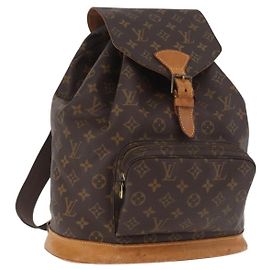 LOUIS VUITTON Monogram Montsouris GM Rucksack M51135 LV