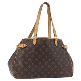 LOUIS VUITTON Monogram Batignolles Horizontal Tote Bag M51154 LV