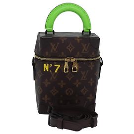 LOUIS VUITTON Monogram Vertical Box Shoulder Bag M59664 LV