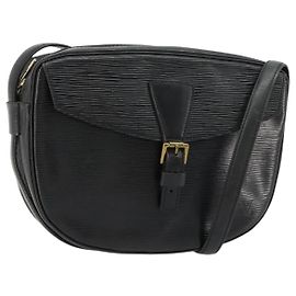 LOUIS VUITTON Bolso de hombro Epi Jeune Fille MM Negro M52152 LV