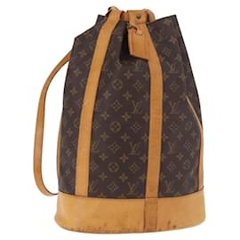 LOUIS VUITTON Monogram Randonnee GM Shoulder Bag M42244 LV