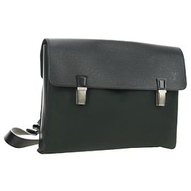 LOUIS VUITTON Bolso de Hombro Taiga Saratov GM Ardoise M30882 LV