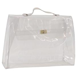 HERMES Vinyl Kelly Hand Bag Vinyl Clear - Hermès