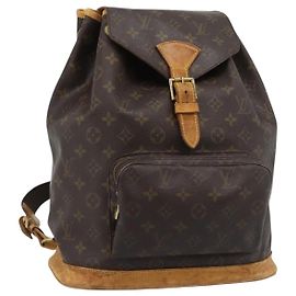 LOUIS VUITTON Monogram Montsouris GM Backpack M51135 LV
