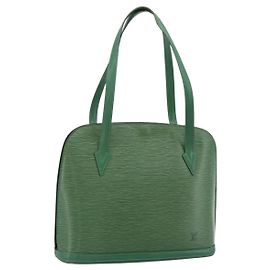 LOUIS VUITTON Epi Lussac Shoulder Bag Green M52284 LV