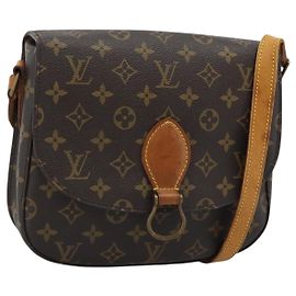 LOUIS VUITTON Monogram Saint Cloud GM Shoulder Bag M51242 LV