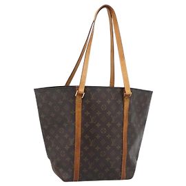 LOUIS VUITTON Monogram Sac Shopping Tote Bag M51108 LV