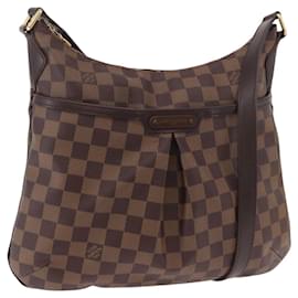LOUIS VUITTON Damier Ebene Bloomsbury PM Shoulder Bag N42251 LV