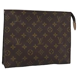 LOUIS VUITTON Monogram Poche Toilette 26 Pouch M47542 LV