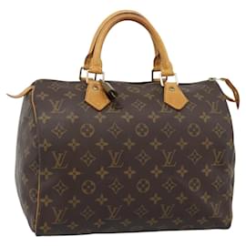 LOUIS VUITTON Monogram Speedy 30 Hand Bag M41526 LV