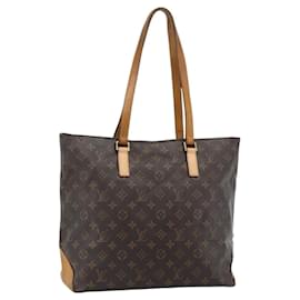 LOUIS VUITTON Monogram Cabas Mezzo Tote Bag M51151 LV
