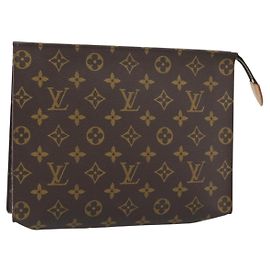 LOUIS VUITTON Monogram Poche Toilette 26 Pouch M47542 LV