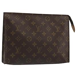 LOUIS VUITTON Monogram Poche Toilette 26 Pouch M47542 LV